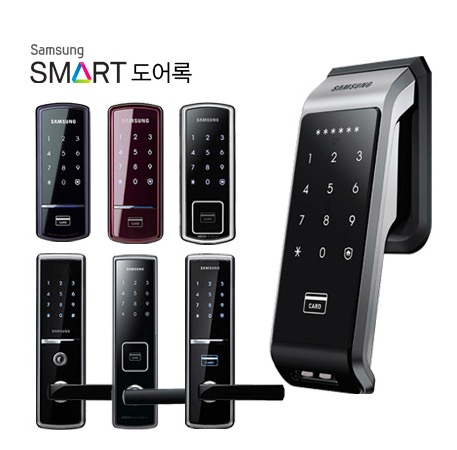 韓国で一般的な電子ロック（画像：サムスンSDS提供）